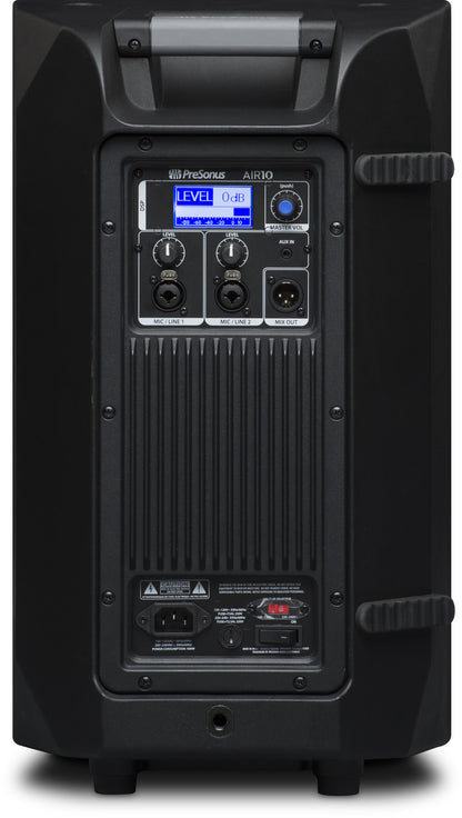 PreSonus Air10 1200W 10" Powered 2 way pa Speakers with covers
