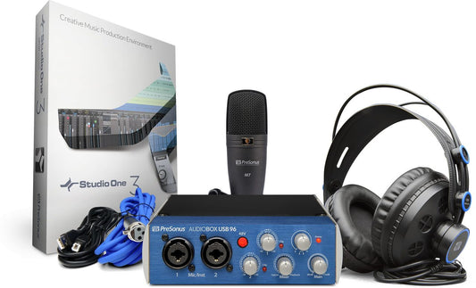 Presonus AudioBox 96 Studio Complete Hardware/Software Recording Kit