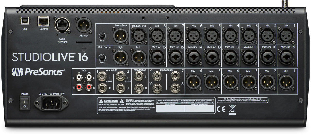 PreSonus StudioLive 16 channel Series III Digital Mixer