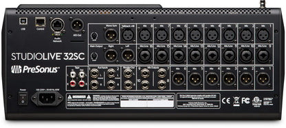 PreSonus StudioLive 32SC 32-channel digital mixer and USB audio interface