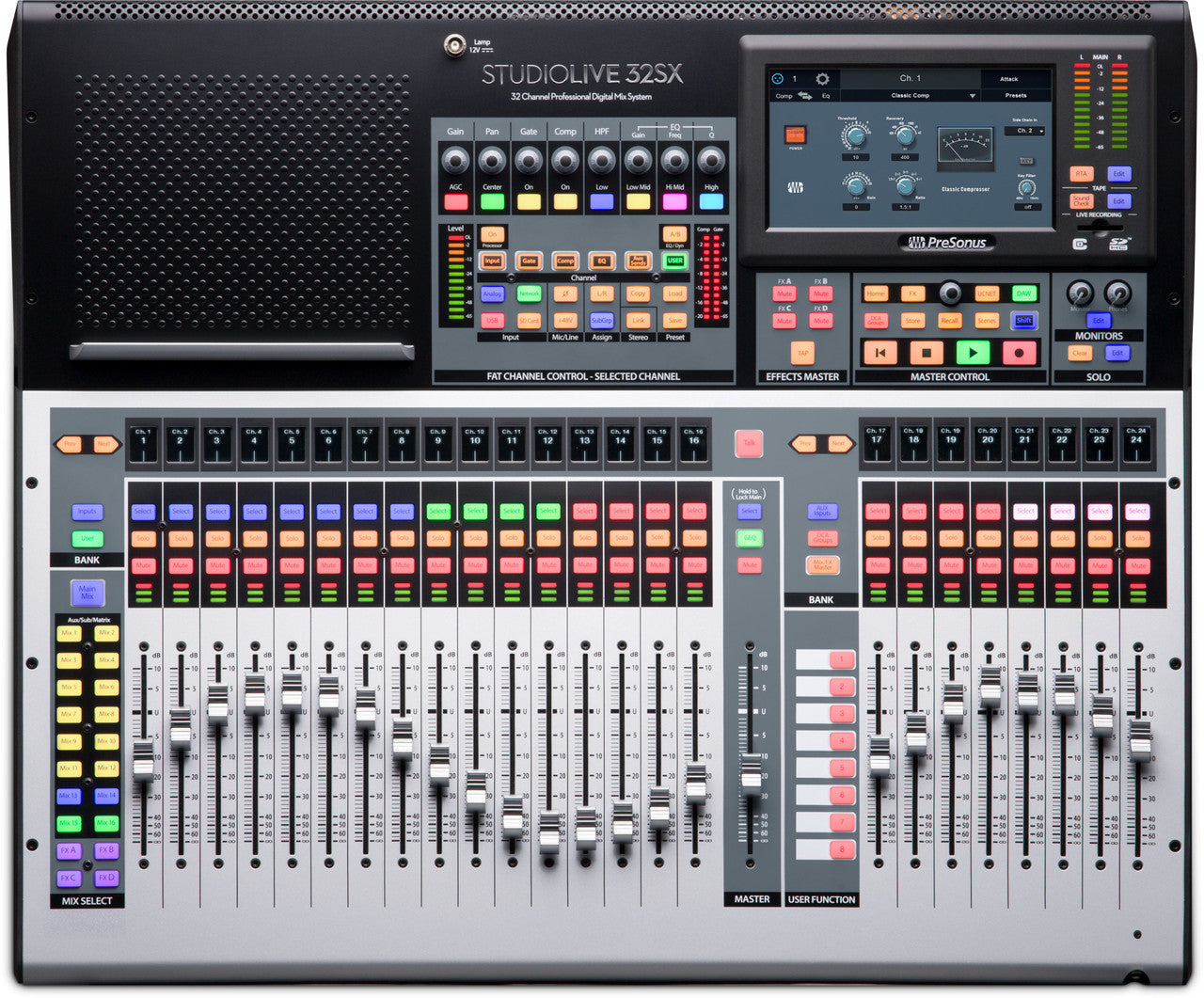 PreSonus StudioLive 32SX 32-channel digital mixer and USB audio interface