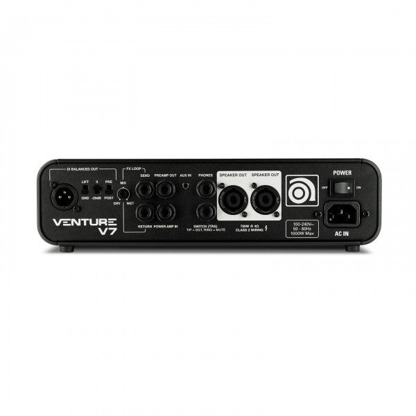 Ampeg Venture V7 700 watt amplifier head open box