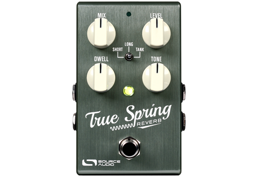 Source Audio True Spring Reverb Guitar Effects Pedal + ext switch