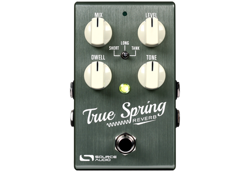 Source Audio True Spring Reverb Guitar Effects Pedal + ext switch