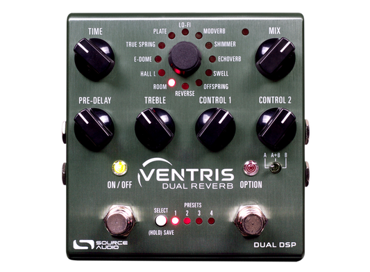 Source Audio SA262 Ventris Dual Reverb guitar pedal