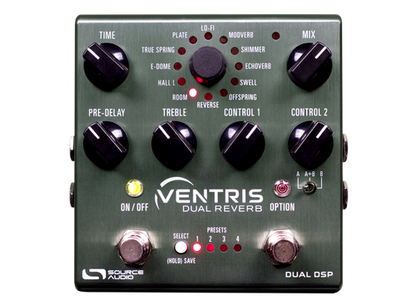 Source Audio SA262 Ventris Dual Reverb guitar pedal