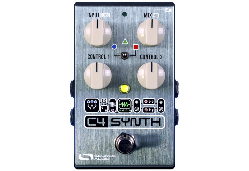 Source Audio C4 Synth synthesizer guitar bass pedal