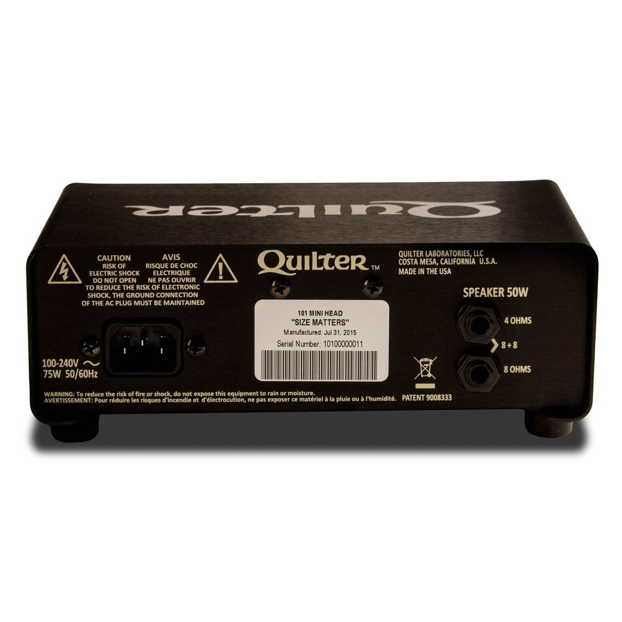 Quilter 101 mini Head guitar amplifier