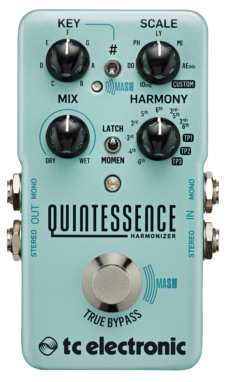 TC Electronic Quintessence Harmonizer guitar effects pedal