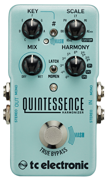 TC Electronic Quintessence Harmonizer guitar effects pedal