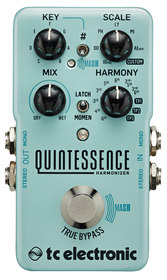 TC Electronic Quintessence Harmonizer guitar effects pedal