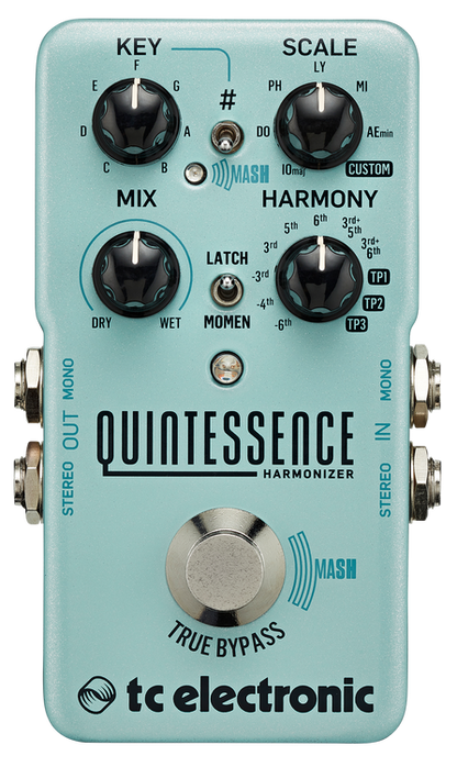TC Electronic Quintessence Harmonizer guitar effects pedal