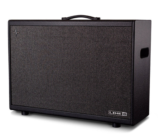 Line 6 Powercab 212 Plus Active Stereo Guitar Speaker System with cover open box