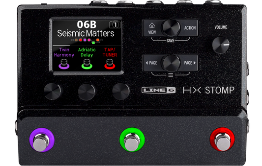 Line 6 HX Stomp multi guitar effects unit open box