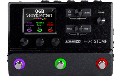 Line 6 HX Stomp multi guitar effects unit