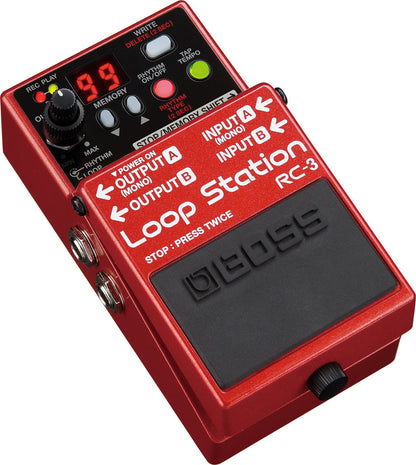 Boss RC‑3 Loop Station Stompbox Looper Guitar Effects