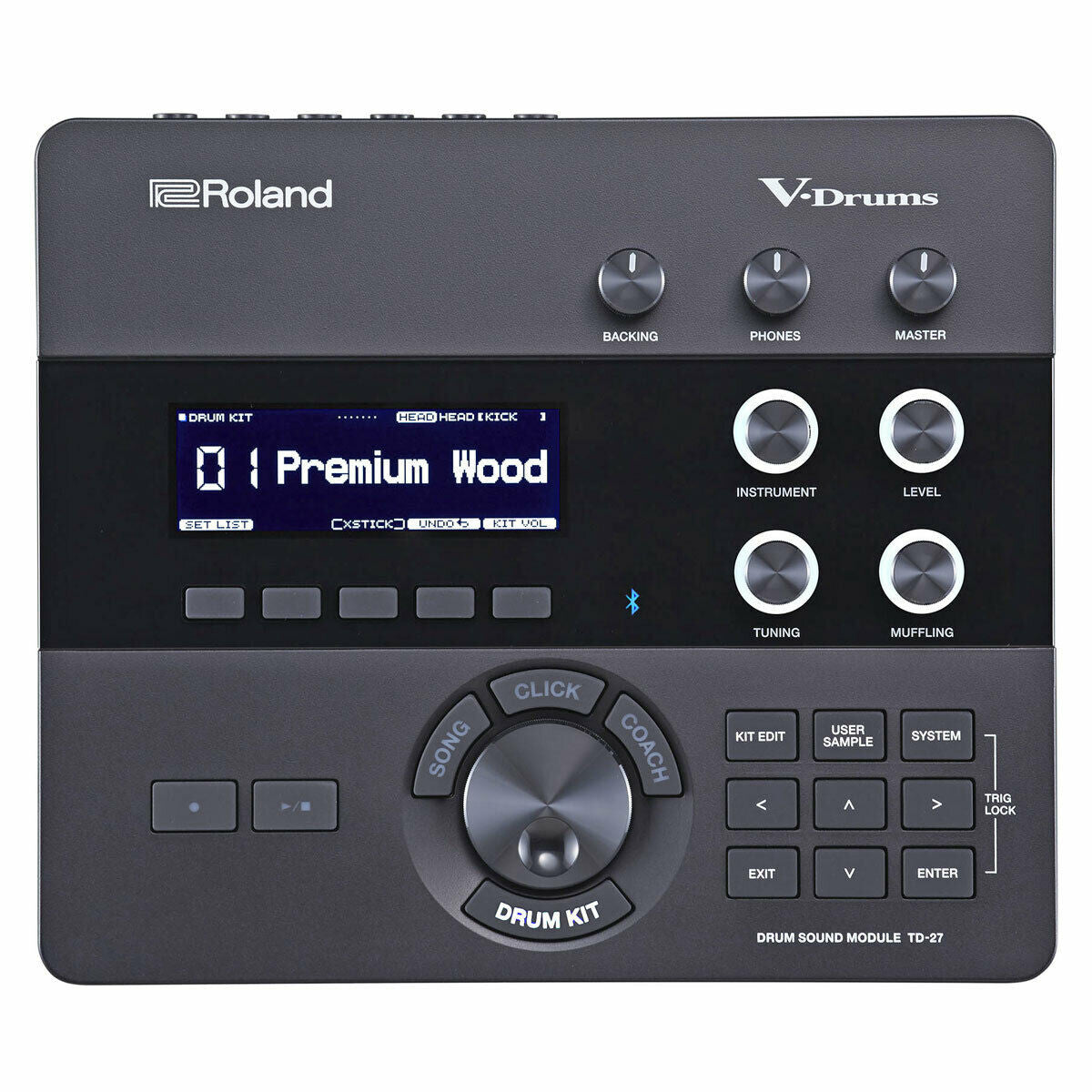 Roland TD-27KV electronic Drum Set used demo