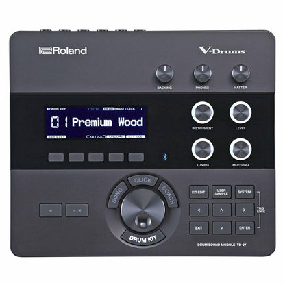Roland TD-27KV electronic Drum Set used demo
