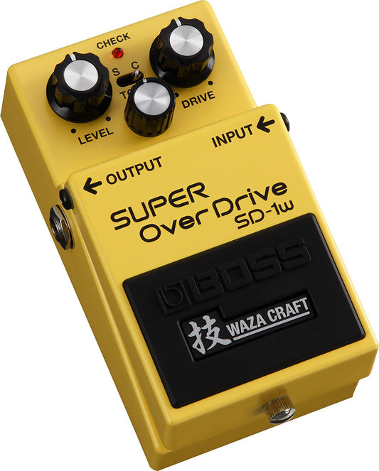 Boss SD-1W Super OverDrive Waza Guitar Pedal