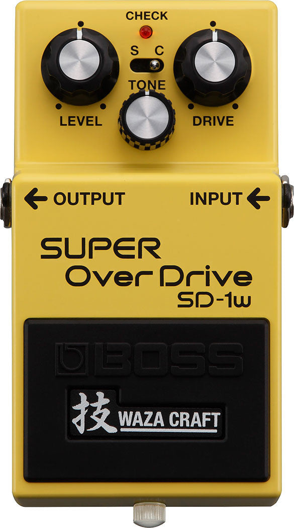 Boss SD-1W Super OverDrive Waza Guitar Pedal