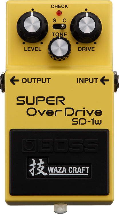 Boss SD-1W Super OverDrive Waza Guitar Pedal