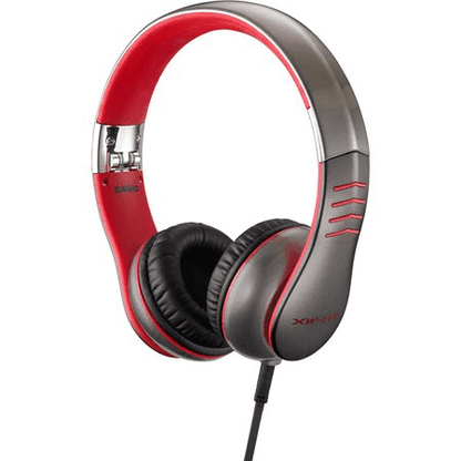 Casio XW-H3 Grey/Red Headphones