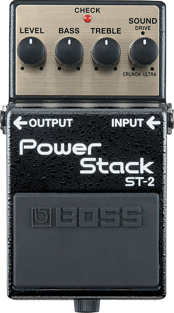 Boss ST-2 Power Stack distortion Guitar Pedal demo used