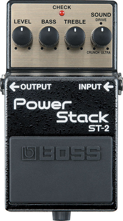 Boss ST-2 Power Stack distortion Guitar Pedal demo used