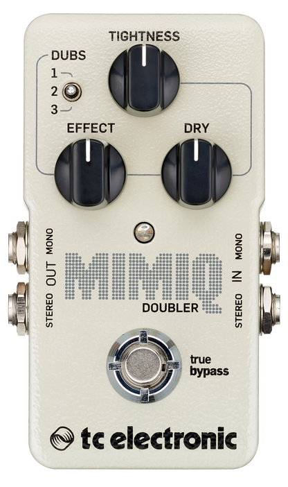 TC Electronic MIMIQ DOUBLER Guitar Doubler Pedal with 3 Tracks