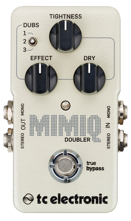 TC Electronic MIMIQ DOUBLER Guitar Doubler Pedal with 3 Tracks