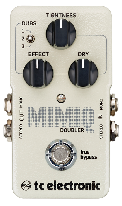 TC Electronic MIMIQ DOUBLER Guitar Doubler Pedal with 3 Tracks