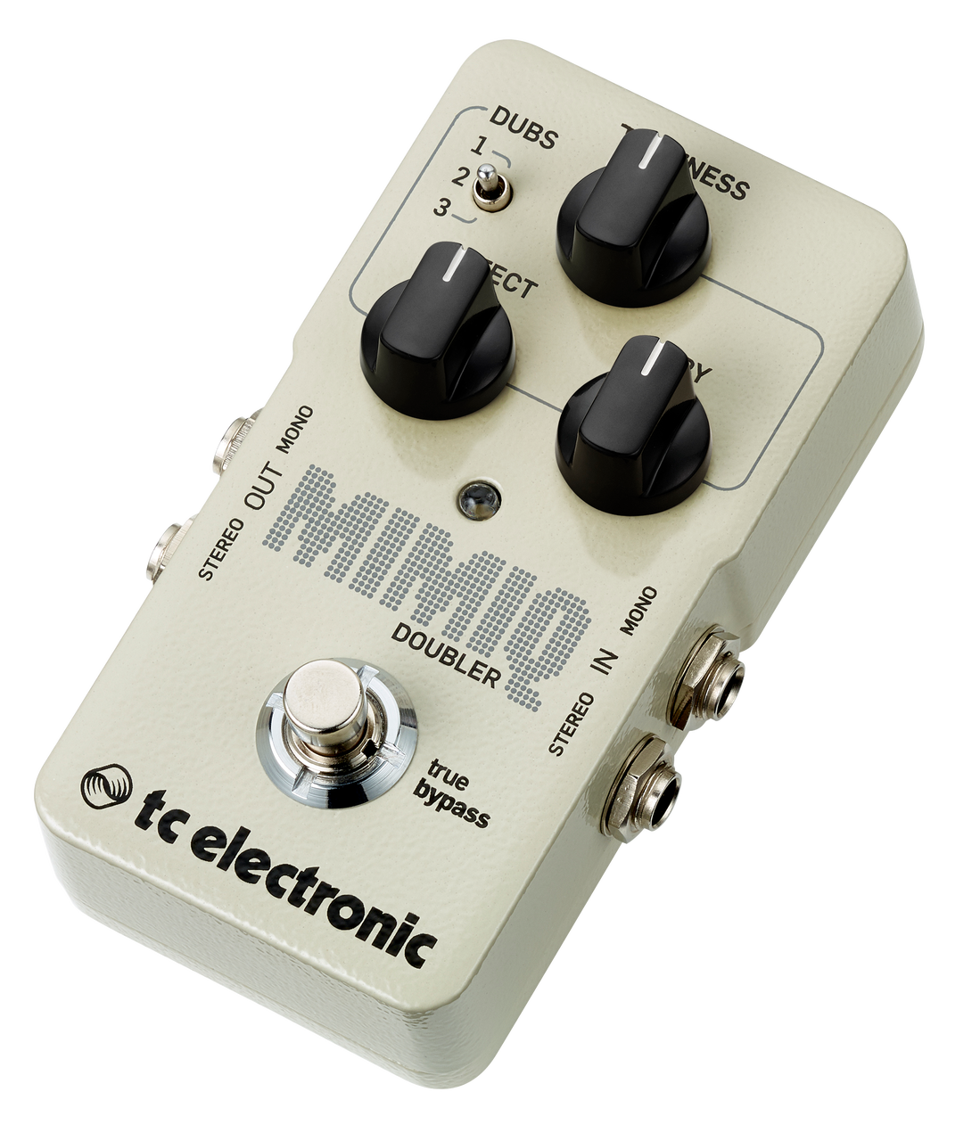 TC Electronic MIMIQ DOUBLER Guitar Doubler Pedal with 3 Tracks