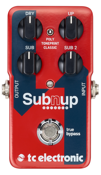 TC Electronics Sub 'N' Up Octaver guitar effects pedal