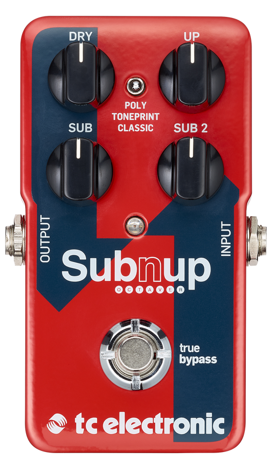 TC Electronics Sub 'N' Up Octaver guitar effects pedal