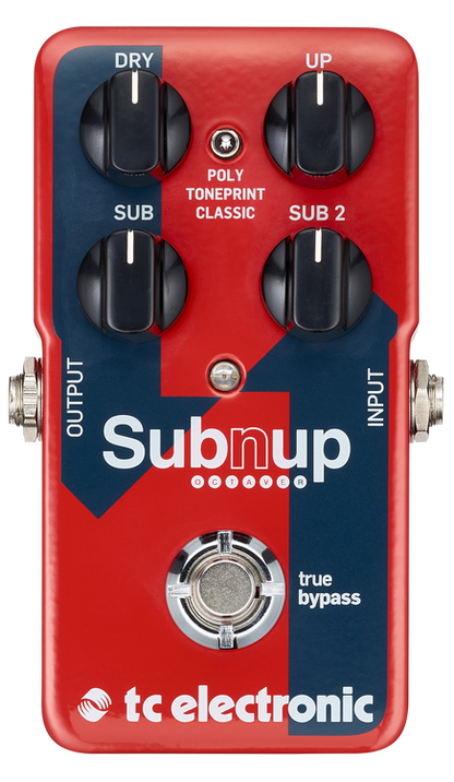 TC Electronics Sub 'N' Up Octaver guitar effects pedal
