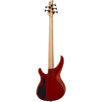 Yamaha TRBX605FM CB 5 string Bass Carmel Brown open box