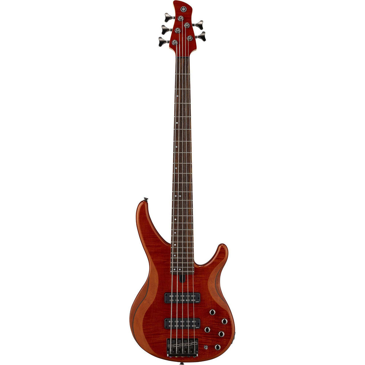 Yamaha TRBX605FM CB 5 string Bass Carmel Brown open box