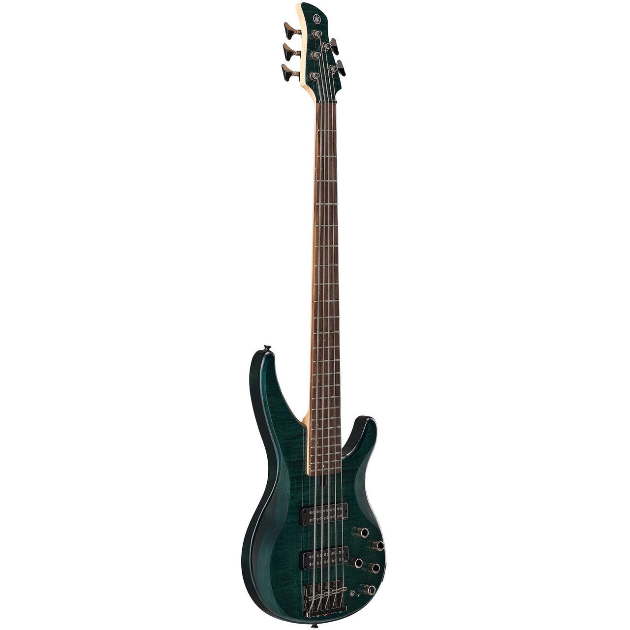Yamaha TRBX605FM IDB 5 string bass Indigo Blue open box
