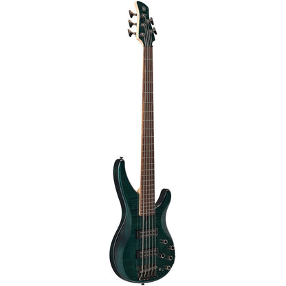Yamaha TRBX605FM IDB 5 string bass Indigo Blue open box