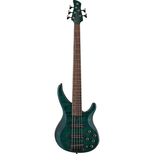 Yamaha TRBX605FM IDB 5 string bass Indigo Blue