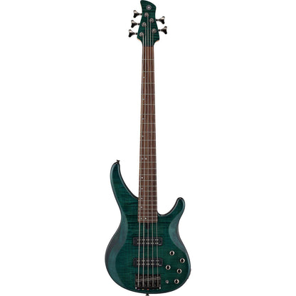 Yamaha TRBX605FM IDB 5 string bass Indigo Blue open box
