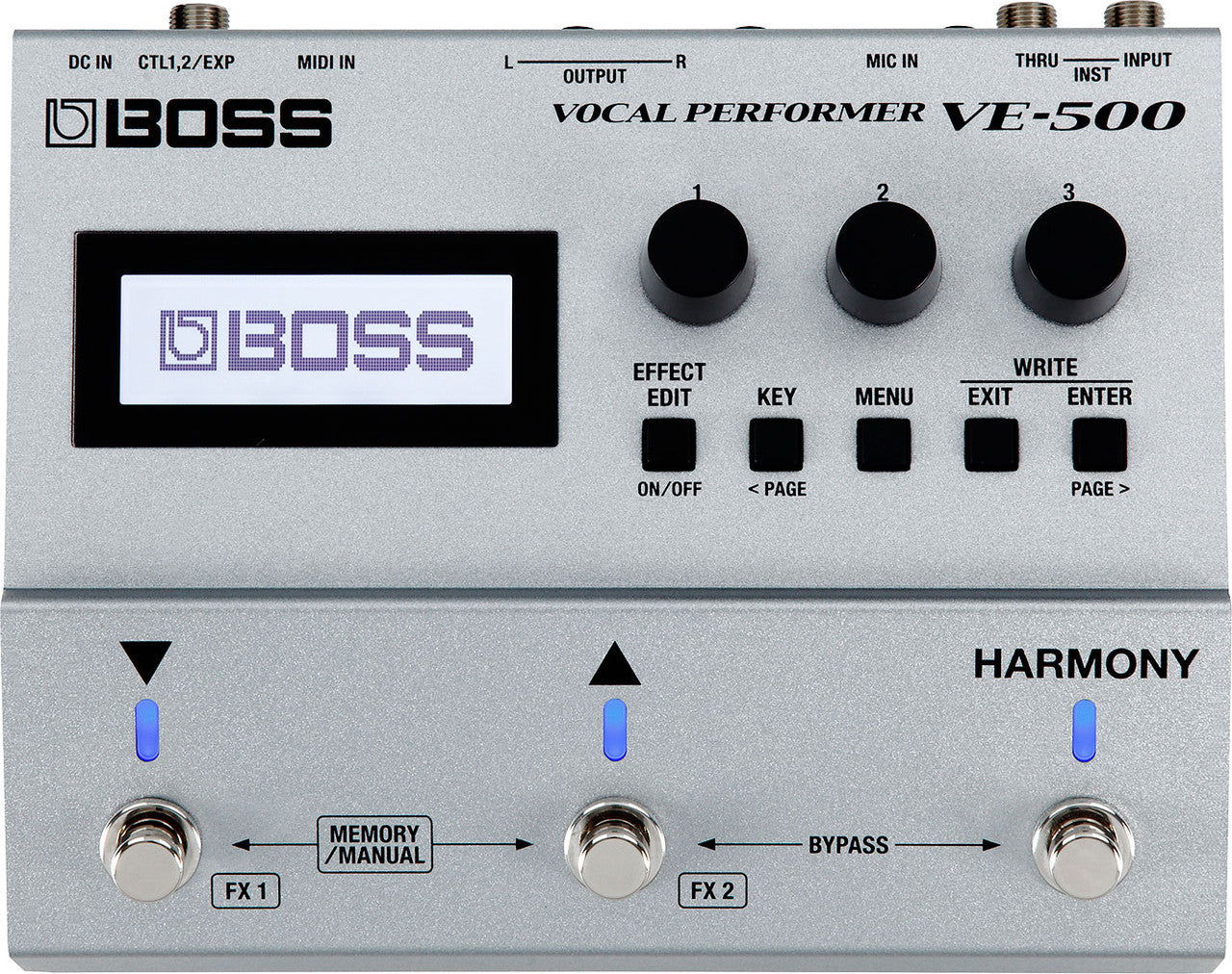 BOSS VE-500 Vocal Performer Pedal