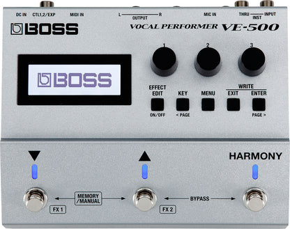 BOSS VE-500 Vocal Performer Pedal