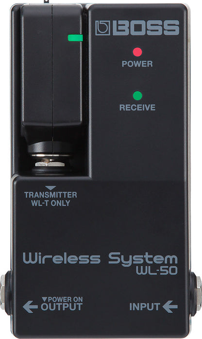 Boss WL‑50 Guitar Wireless System for Pedalboards