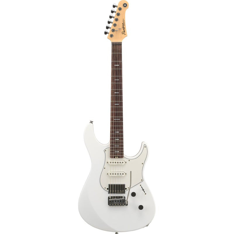 Yamaha PACS+12 Pacifica Standard Plus HSS Guitar Rosewood Fretboard Shell White