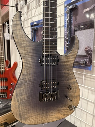 Schecter Banshee Mach-6 Fallout Burst 1410 Guitar open box