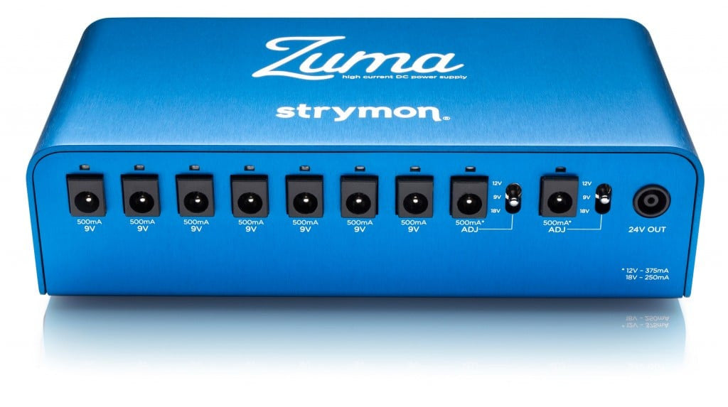 Strymon Zuma high current pedal power